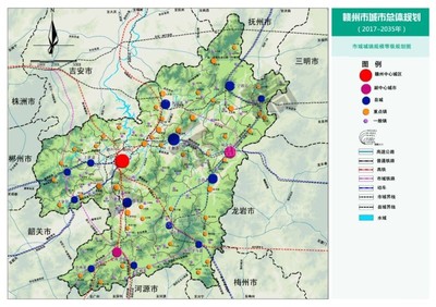 贛州繪就發(fā)展新藍(lán)圖 “兩市四區(qū)三軸”引領(lǐng)城市未來(lái)高速發(fā)展
